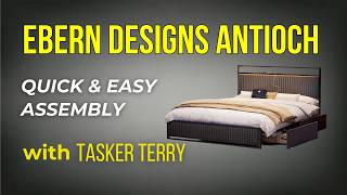 ANTIOCH LED Bed (Ebern Designs / 17 Stories) Assembly Guide (2026) | Step-by-Step with Tasker Terry