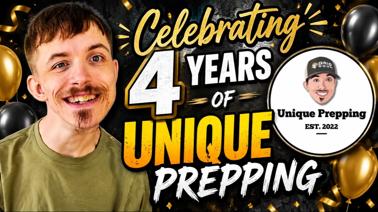 🎉 Celebrating 4 Years of Unique Prepping! | Unique Prepping #LIVE 🎉