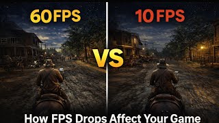 How FPS Drops Affect Your Game | 60 FPS ➜ 10 FPS