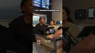 Day 10 on job = Day 1 of training 🫠 #juicyburgers…