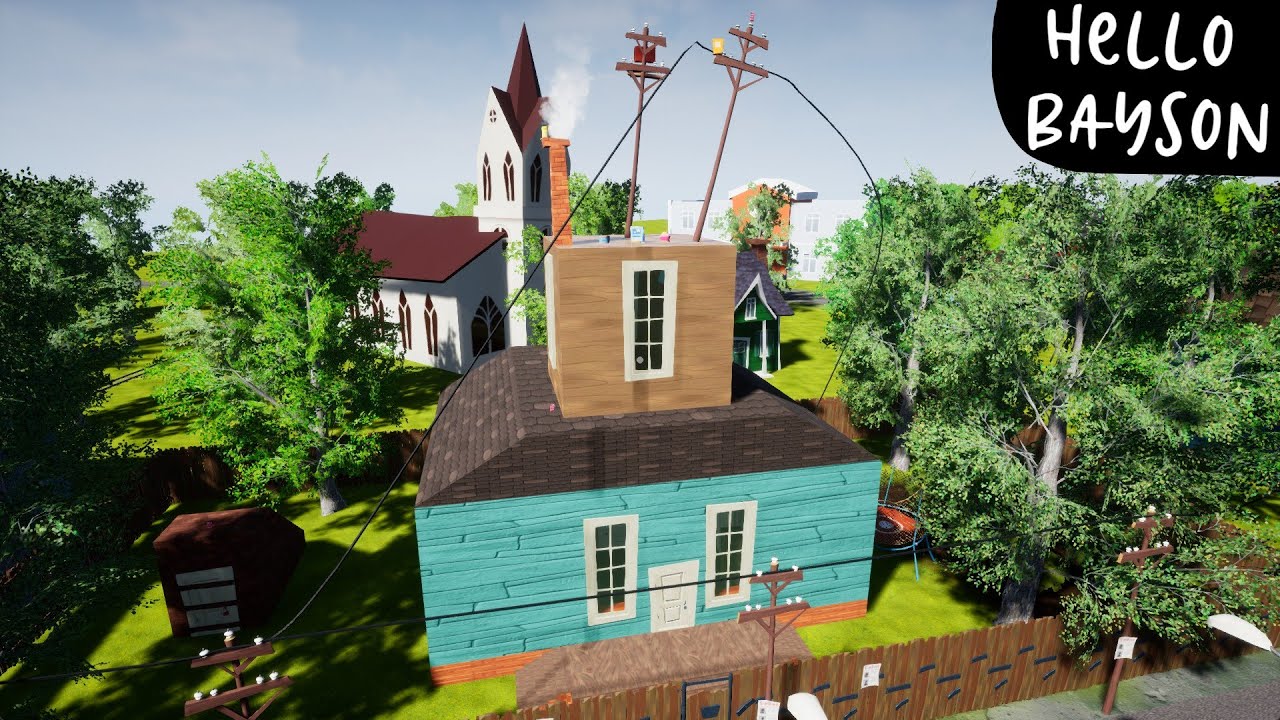 Hello Bayson act 1 - Hello Neighbor mod kit
