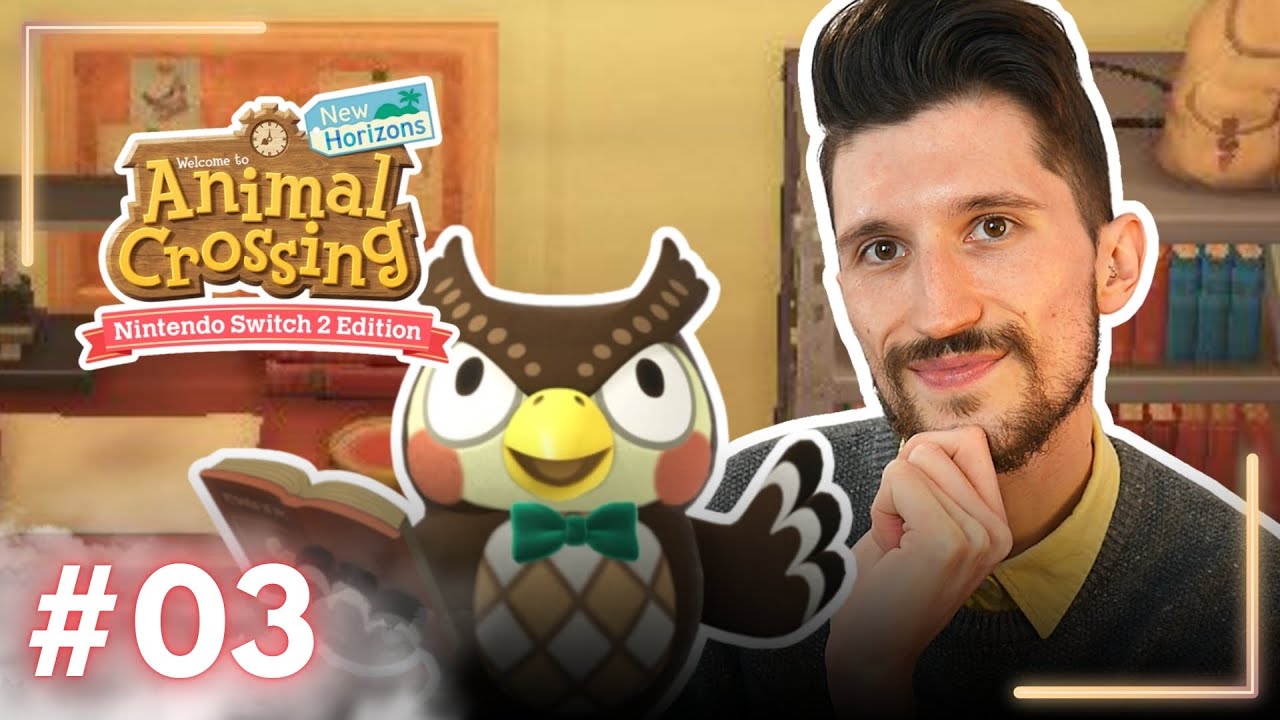 THIBOU est sur MON ÎLE 🦉 - ANIMAL CROSSING : NEW HORIZONS SWITCH 2 #03 - Flavien Alexzander Replay
