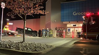 Car crashes into Walmart in Dickson City