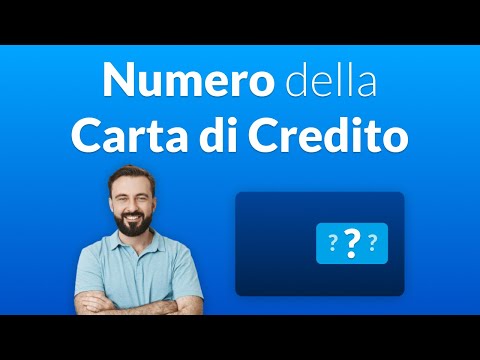Video: Cosa Significano I Numeri Su Una Carta Di Credito?