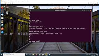 How to Remove a User from a Group in Ubuntu 20.04 18.04