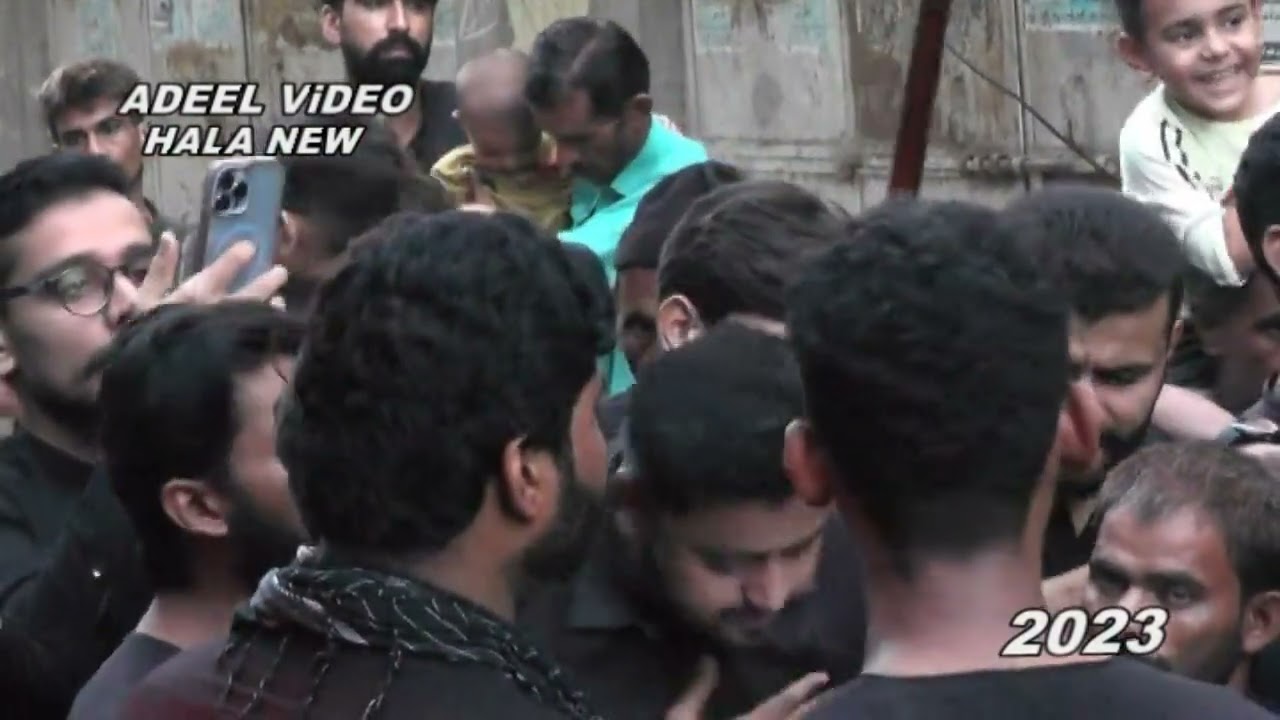 zamin ali | 2023 | azadari arbab imam bargah hala new 8muharram #youtube #trending #foryou