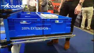 MACH 2024 | Heavyduty locking slide used in Indeva's storage solution