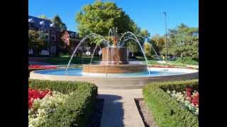 Male And Female Ku Students Get Drunk And Pee In This Fountain On The Weekends.