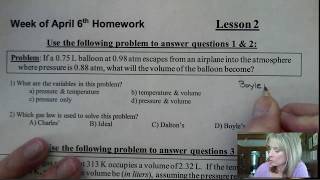 Week of 4/6 - Lesson 2 Homework Tutorial