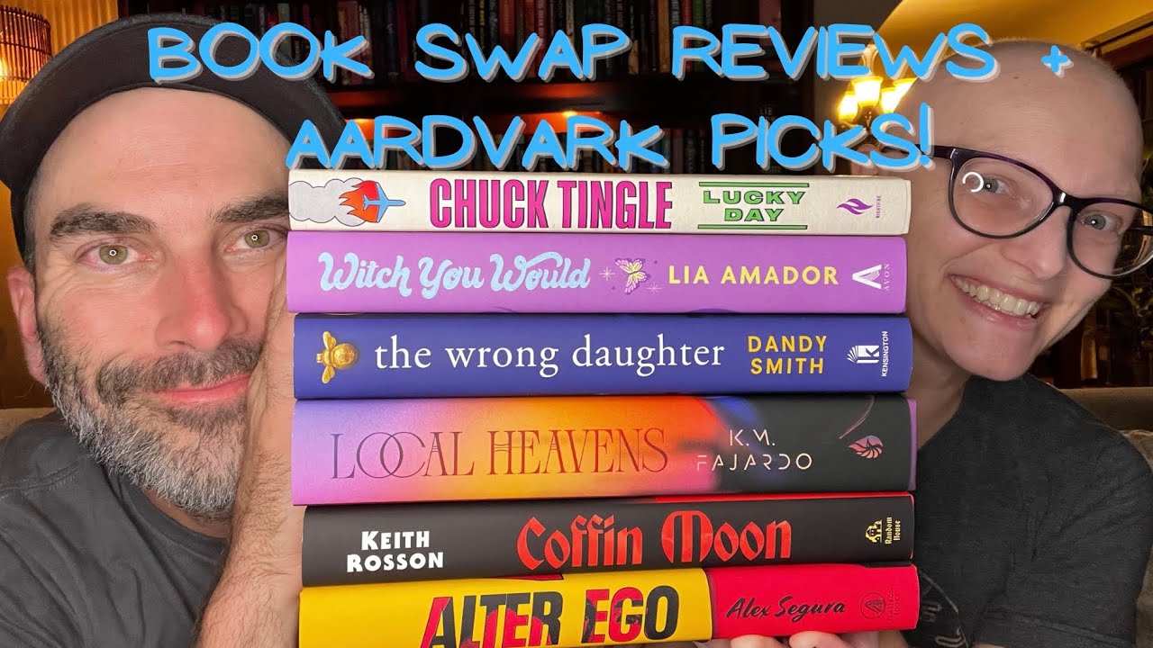 BOOK SWAP REVIEWS + AARDVARK PICKS! 