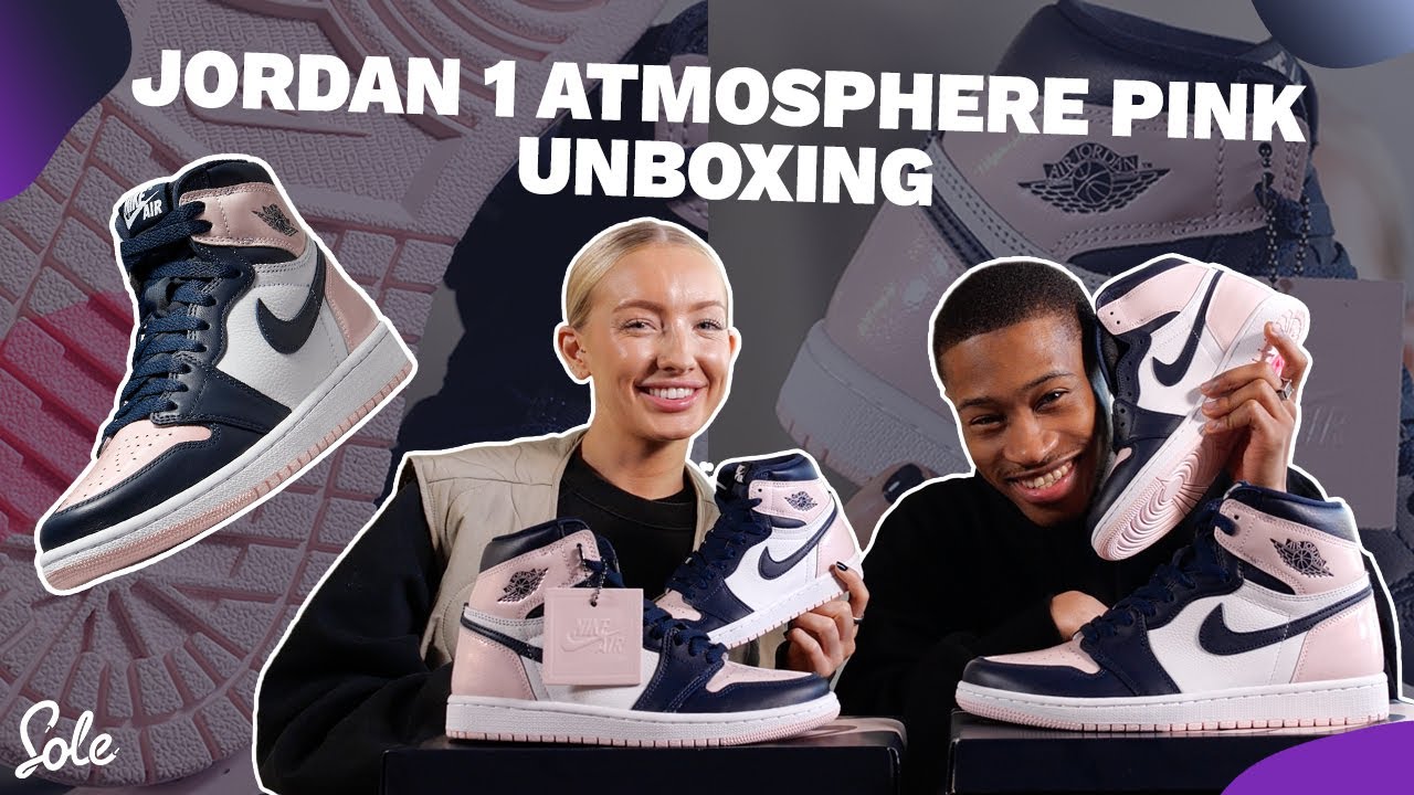 Air Jordan 1 Atmosphere Pink Unboxing, Release Date and Review YouTube