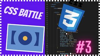 ASMR PROGRAMMING | CSSBATTLE #3 Push Button solving