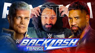 BLIND WATCHING WWE Backlash 2024 - ALL MATCHES