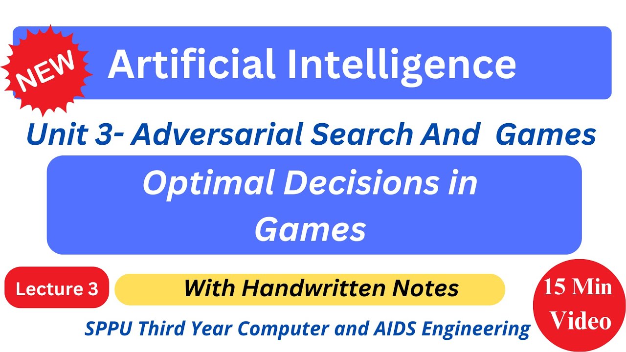 sppu-ai-unit-3-optimal-decision-in-games-youtube