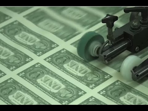 Video: Cómo Se Imprimen Los Dólares