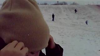 Sledding Adventures Jordyn, Michele, Averi, Sam 3.AVI