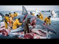 Documentary - how fishermen catch millions of giant sharks, whales, tuna and swordfish