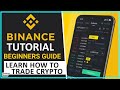 Beginners Guide To Trade Crypto: First Crypto Spot Trade On Binance