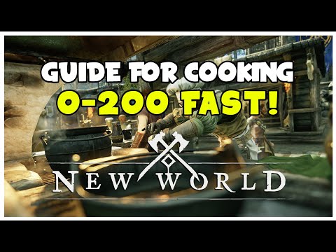 How To Lvl Cooking 0-200 The Easiest Way! | New World Guide