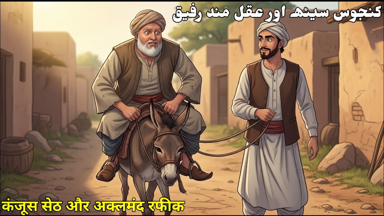 Kanjoos Seth aur Aqalmand Rafiq Ki Sabaq Amoz Kahani | 