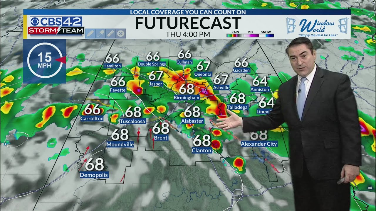 April 13th Noon Weather Update - YouTube