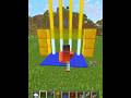 Minecraft Laser Door 💥🔫 #shorts #minecraft