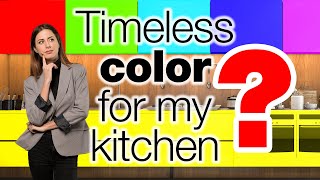 What color kitchen cabinets are timeless?