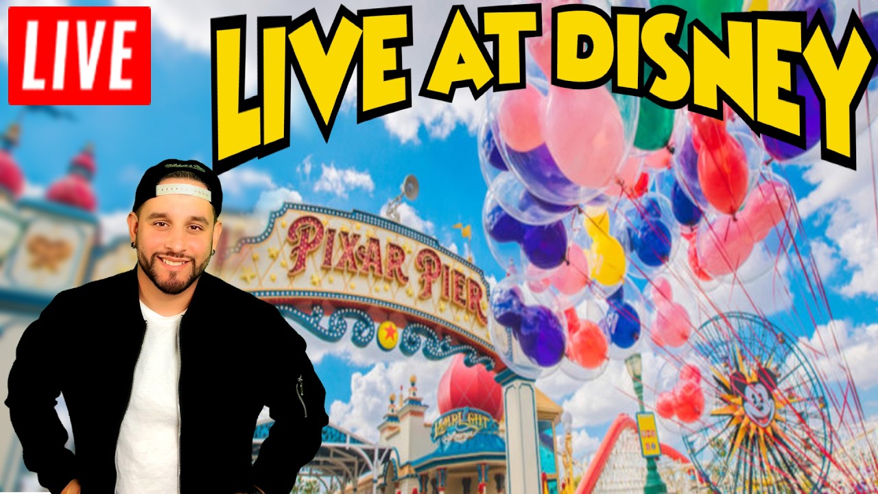 🔴 LIVE AT DISNEY | WALKING AROUND DISNEYLAND and DCA