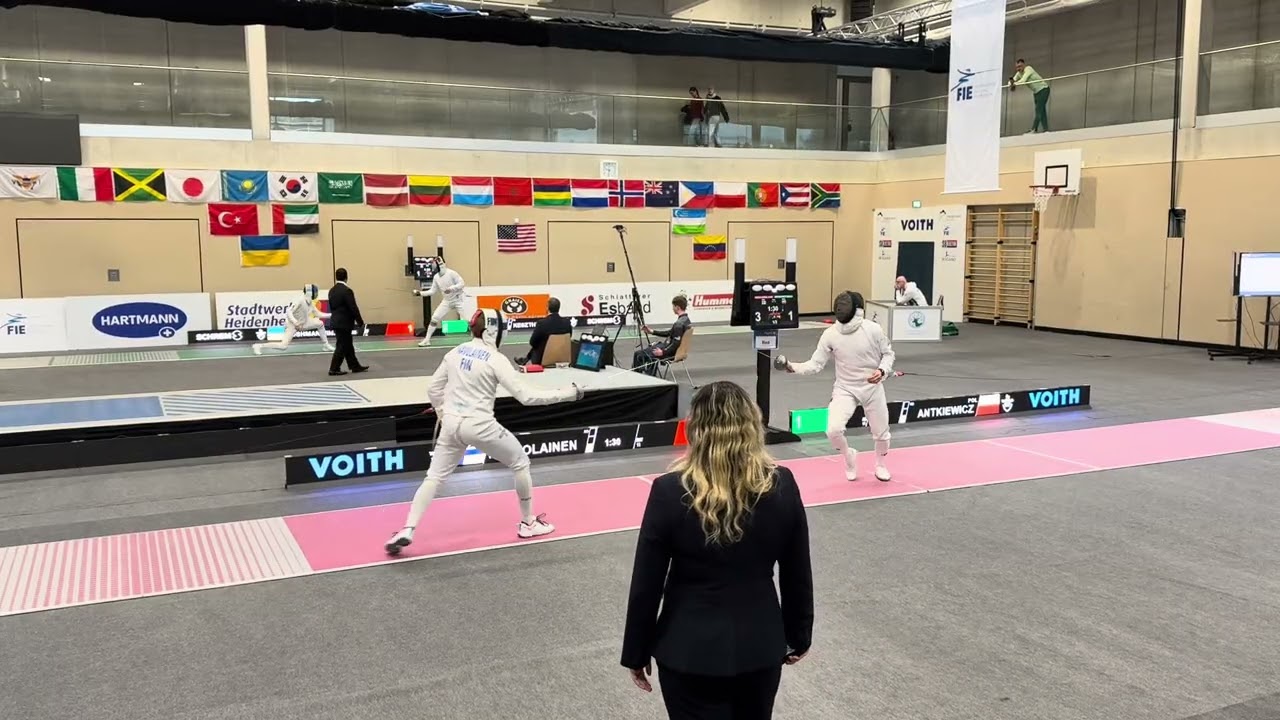 2026.2.6 Heidenheim Epee WC T64 PAAVOLAINEN Jaakko (FIN) vs ANTKIEWICZ Mateusz (POL)