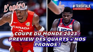Coupe du Monde 2023 : la preview des quarts + nos pronostics !