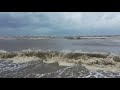 08-26-2020 Holly Beach, LA - Water Rising Waves On Road