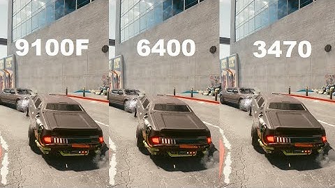 i3 9100F vs i5 6400 vs i5 3470  Cyberpunk 2077