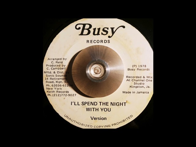 Mystic M - I'll Spend the Night with You u0026 Version (Busy Records) 1978 class=