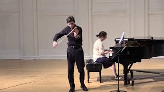 Joshua Brown - Prokofiev Violin Sonata No. 2 in D Major, i. moderato