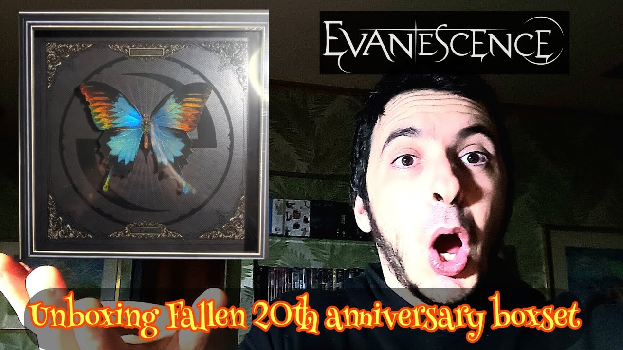 UNBOXING Evanescence's 20th anniversary Fallen super deluxe boxset