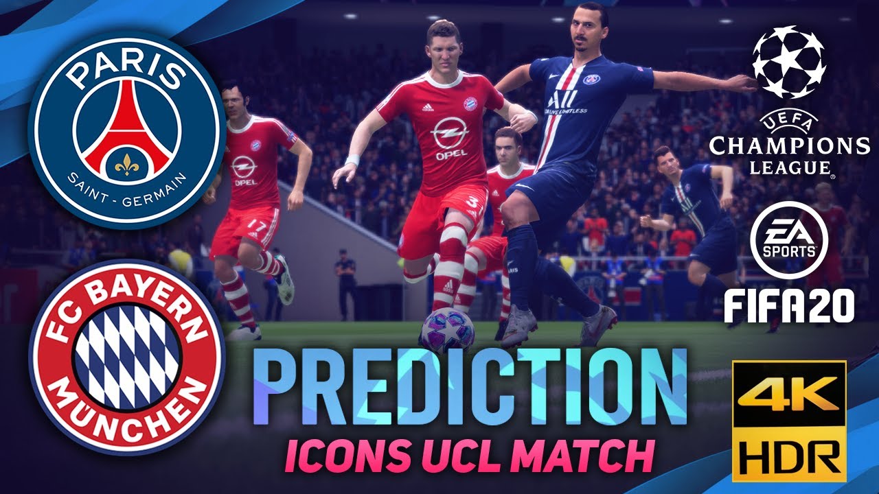 Paris Saint-Germain Vs Bayern Munich | FIFA 20 Predicts: ICON Champion League ● Final Match