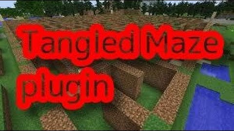Minecraft Tangled Maze plugin