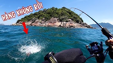 câu rà đáy 6 | Shore jig cá mú siêu hiếm, săn được cá sùng đỏ và cá mó quạt siêu khủng