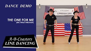 Download Lagu THE ONE FOR ME - Line Dance Demo \u0026 Walk Through MP3