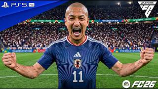 FC 26 - Japan vs. Sweden - FIFA World Cup 2026 Group Stage Match | PS5 Pro [4K60]