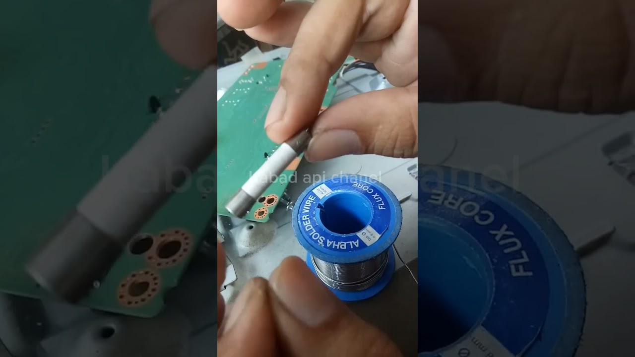 microwave mati total sikring nya putus terus