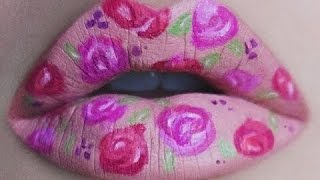 Lipstick Tutorial Compilation October 2016 ♥ Part 17 ♥ Guide