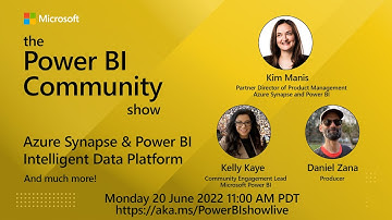The Power BI Community Show Ep 7 - Synapse and Power BI