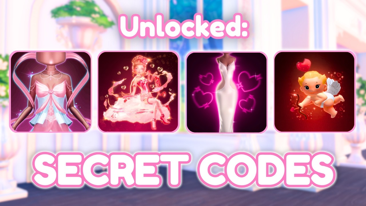 *HURRY* TO GET THESE *NEW CODES* & *SECRET ITEMS* IN THE NEW VALENTINES DRESS TO IMPRESS UPDATE!! *HURRY* TO GET THESE *NEW CODES* & *SECRET ITEMS* IN THE NEW VALENTINES DRESS TO IMPRESS UPDATE!!