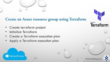 Create an Azure resource group using Terraform | Terraform with Azure