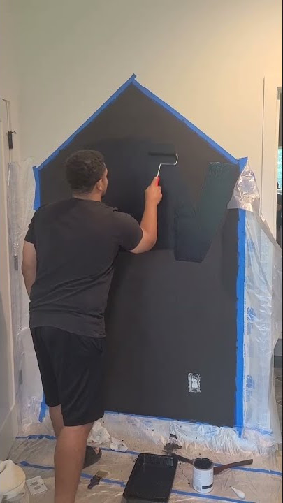 How to create a SMOOTH chalkboard wall ⋆ The Old Barn