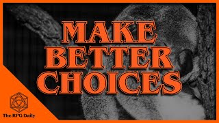 Making Better Decisions as a Game Master, Understanding Decision Fatigue