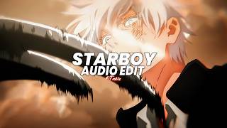 Animals x starboy (slowed / tiktok vers.) - the weeknd, maroon5 [edit audio]