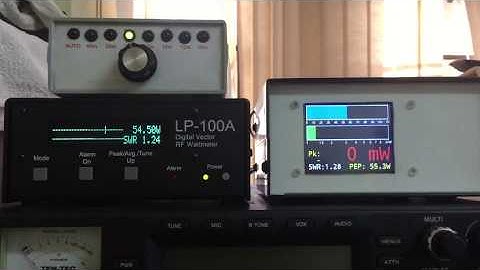 Power & SWR meter by TF3LJ