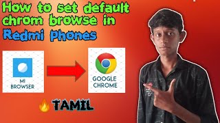 How to set chrome as default browser in redmi phone|Tamil|Tech Surya#Redmi #chromebrowser #Mibrowser screenshot 5